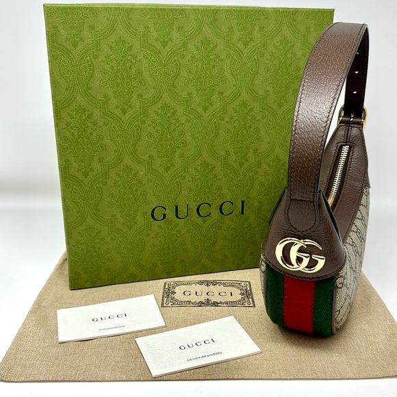 💯 Authentic Gucci Ophidia GG Mini Bag - Picture 1 of 16